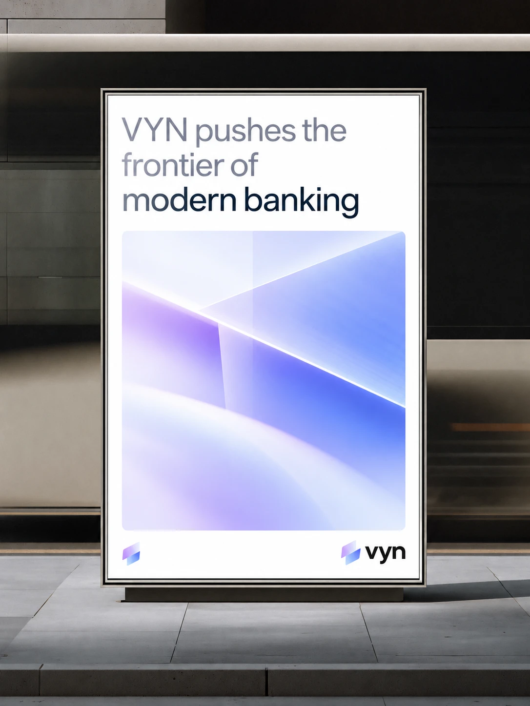 VYN citylight poster (owner-provided concept visual)